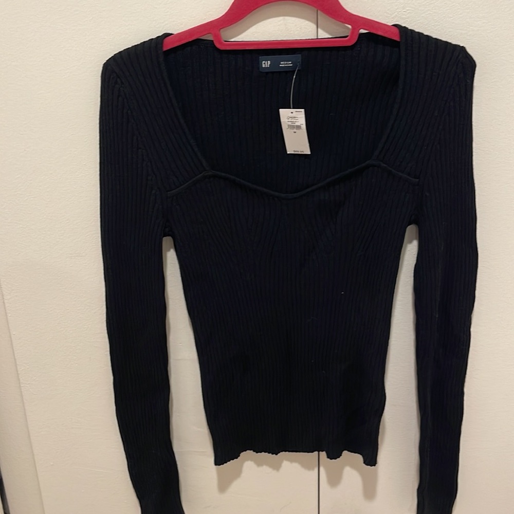 Gap Black Long Sleeve Shirt